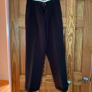 BLACK NAUTICAL DRESS PANTS